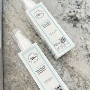 LOT OF 2 MAKEUP REMOVER BOTTLES 120ML X 2, GLOW 13 INGREDIENTS REMOVE IMPURITIES